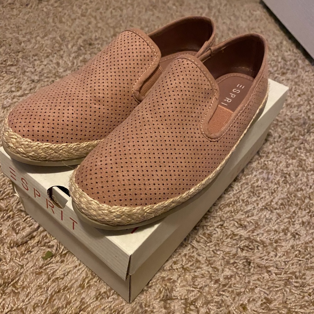 Esprit Espadrille-Rose Color Pink